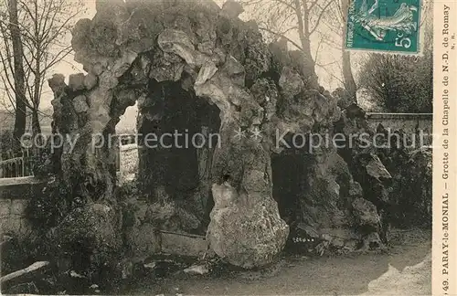 Paray le Monial Grotte la Chapelle de ND de Romay Paray le Monial