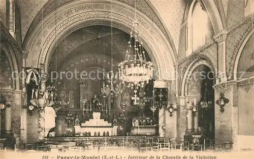 Paray le Monial Interieur de la Chapelle de la Visitation Paray le Monial