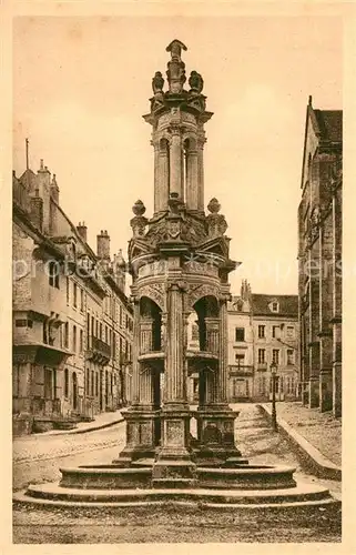 Autun Fontaine Saint Lazare Autun