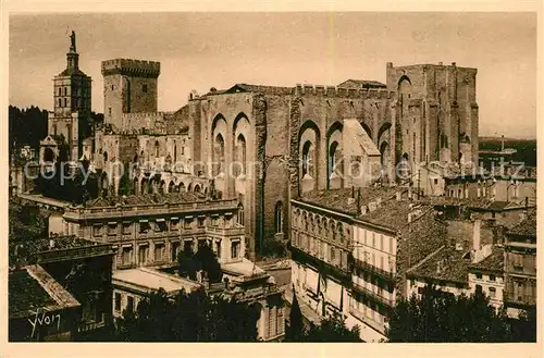 Avignon_Vaucluse Le Palais des Papes Avignon Vaucluse