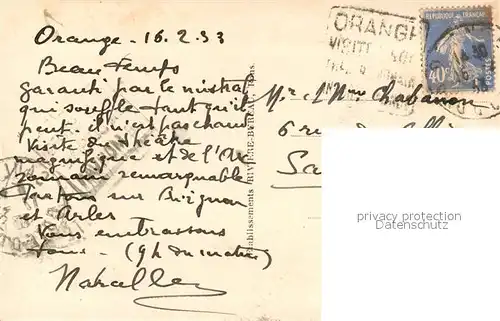 Orange Le Theatre Romain Orange