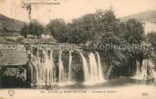 Saint Nectaire_Puy_de_Dome Cascade de Saillant Saint Nectaire_Puy