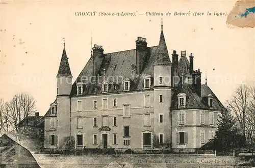 Cronat Chateau de Balorre  Cronat