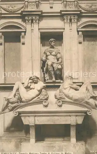 Firenze_Toscana Capelle Medicee Tomba di Giuliano de Medici Firenze Toscana