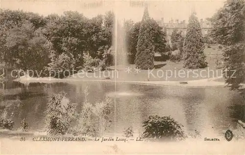 Clermont_Ferrand_Puy_de_Dome Le Jardin Lecoq Clermont_Ferrand