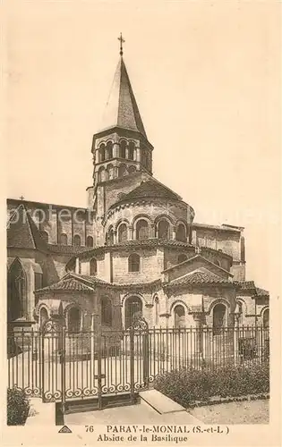 Paray le Monial Abside de la Basilique Paray le Monial