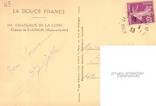 Saumur Chateau de Saumur Saumur