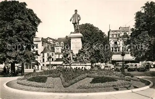 Le_Mans_Sarthe Place de la Republique Statue du General Chanzy Le_Mans_Sarthe