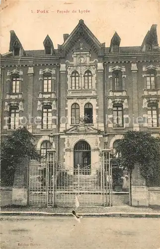 Foix Facade du Lycee Foix
