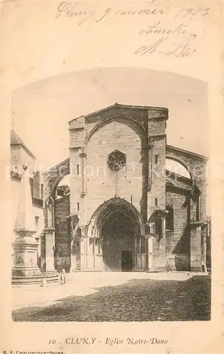 Cluny Eglise Notre Dame Cluny