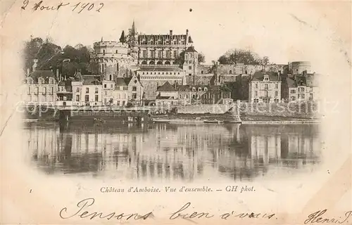 Amboise Chateau dAmboise Vue d ensemble Amboise