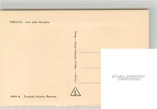 Perugia Arco della Mandorla Perugia