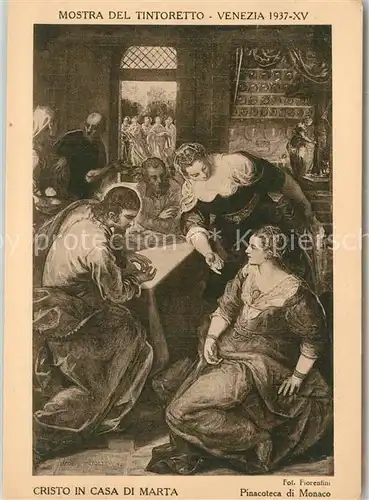 Venezia_Venedig Mostra del Tintoretto Cristo in casa di Marta  Venezia Venedig