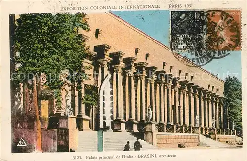 Exposition_Coloniale_Internationale_Paris_1931 Palais de l Italie  