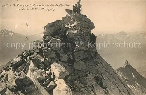 Bergsteigen_Klettern De Pralognan a Modane Col de Chavieres Sommet de l Echelle  