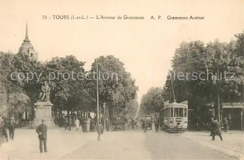 Strassenbahn Avenue de Grammont  