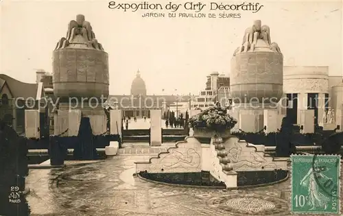 Exposition_Arts_Decoratifs_Paris_1925 Jardin du Pavillon de Sevres  