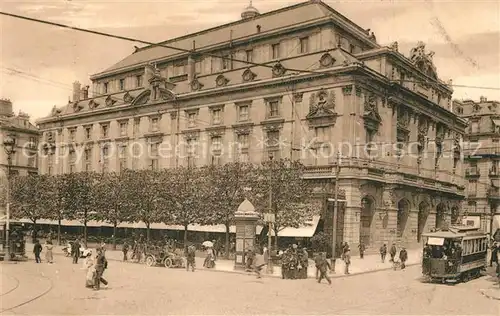 Strassenbahn Rouen Theatre des Arts  