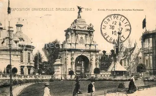 Exposition_Universelle_Bruxelles_1910 Entree Principale  