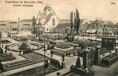 Exposition_Universelle_Bruxelles_1910 Section Allemande  