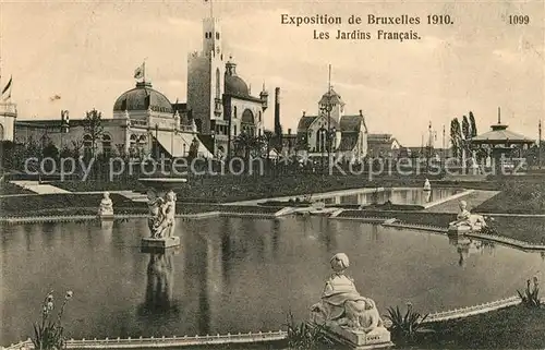 Exposition_Universelle_Bruxelles_1910 Jardins Francais 