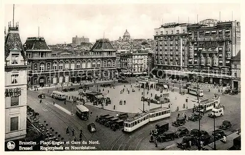 Strassenbahn Place Rogier Gare du Nord  