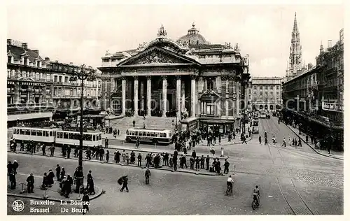 Strassenbahn Bruxelles Bourse  