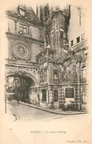Rouen La Grosse Horloge Rouen