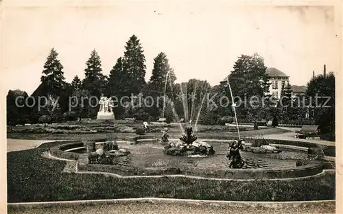 Belfort_Alsace Square Jean Jaures Parc Fontaine Monument Belfort Alsace