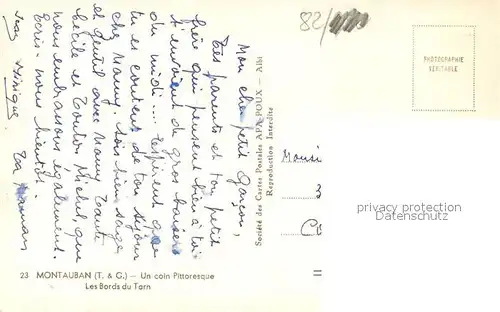 Montauban Un coin pittoresque aux bords du Tarn Montauban