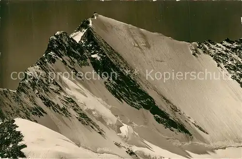 Saas Fee Suedlenzspitze Gebirgspanorama Walliser Alpen Saas Fee