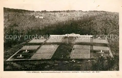 Vieil_Armand_Hartmannswillerkopf Cimetiere militaire Silberjoch Soldatenfriedhof Vieil_Armand