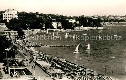 Juan les Pins Les plages et l Hotel Provencal Juan les Pins