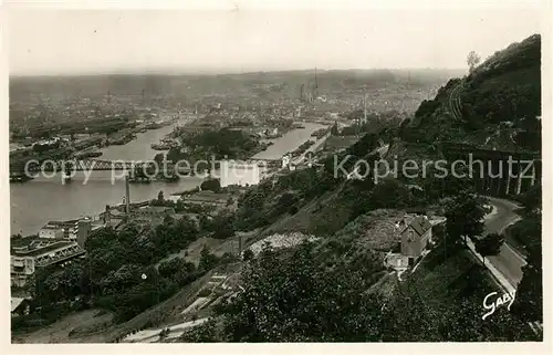 Bonsecours_France Vue generale de la ville Bonsecours France