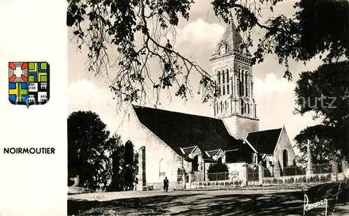 Noirmoutier en l_Ile Eglise Kirche Wappen Noirmoutier en l_Ile