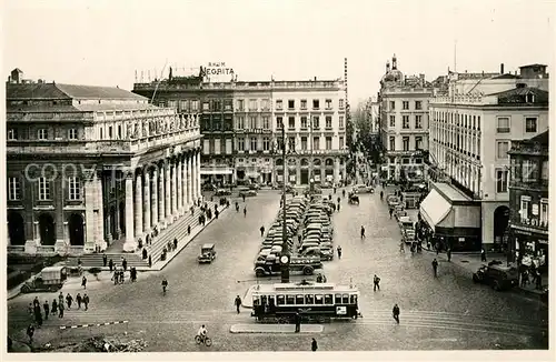 Bordeaux Grand Theatre et Place de la Comedie Bordeaux