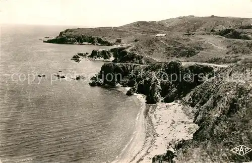 Argeles_Plage Le Racou et les rochers Kuestenpanorama Argeles_Plage