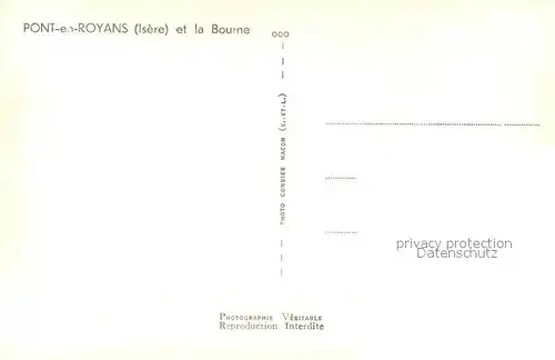 Pont en Royans Maison aux bords de la Bourne Pont en Royans