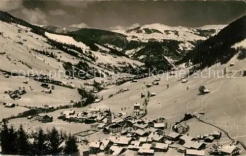 Areches_Beaufort_Savoie Vue generale Champs de Neige Winterlandschaft Alpen Areches_Beaufort_Savoie