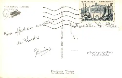 Gabarret Eglise Kirche Gabarret