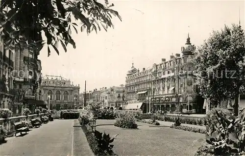 Montpellier_Herault Place de la Comedie Montpellier Herault