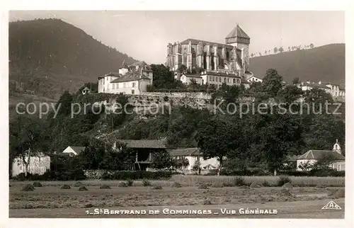 Saint Bertrand de Comminges Vue generale Eglise Saint Bertrand de Comminges