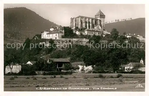 Saint Bertrand de Comminges Vue generale Eglise Saint Bertrand de Comminges