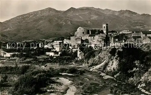 Le_Boulou Vue generale et Chaine des Pyrenees Le_Boulou