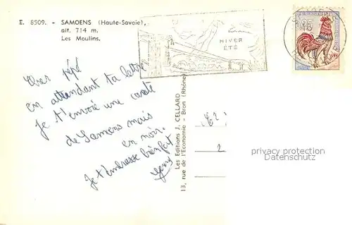 Samoens Les Moulins Alpes Samoens