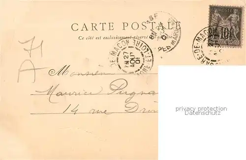 Macon_Saone et Loire Statue de Lamartine Macon Saone et Loire