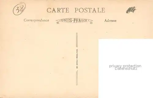 Grenoble Vue du Jardin des Dauphins Grenoble