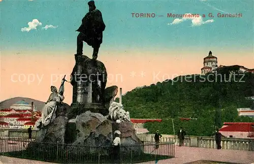 Torino Monumento a G. Garibaldi Torino
