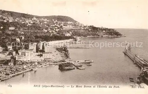Nice_Alpes_Maritimes Le Mont Boron et Entr?e du Port Nice_Alpes_Maritimes