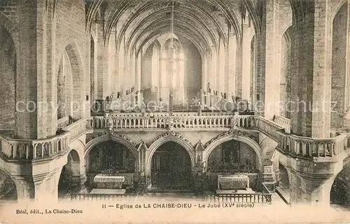 La_Chaise Dieu Eglise Jube La_Chaise Dieu